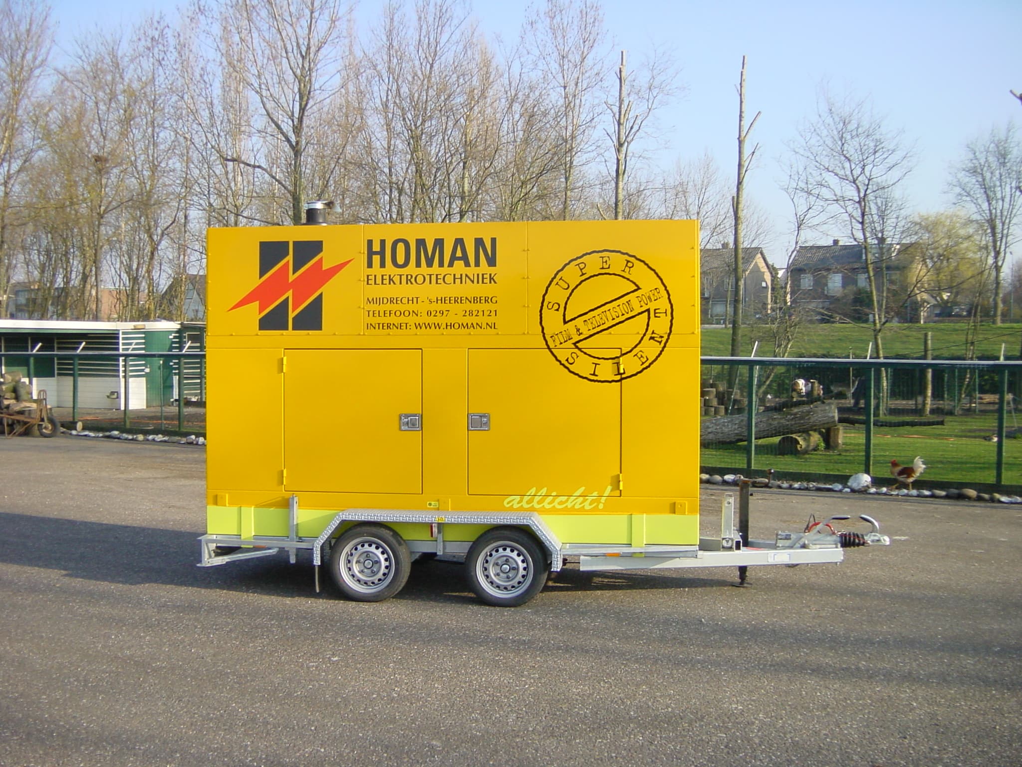 Homan 100 kVA aggregaat